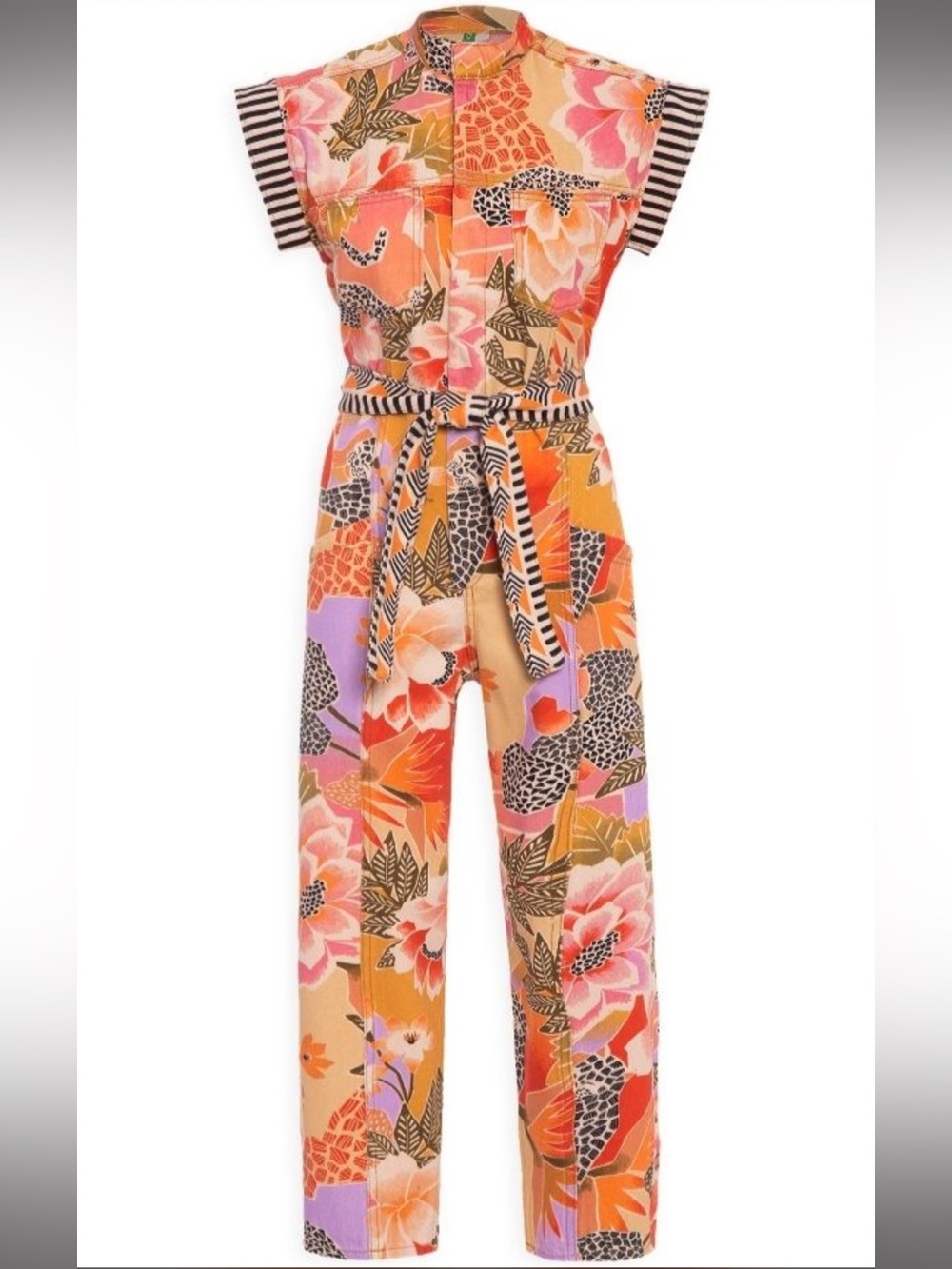 Floral Print Japa Festa Florida Jumpsuit